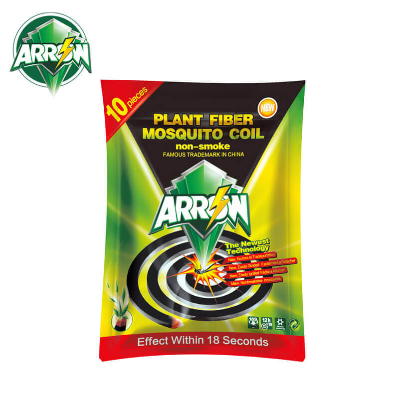 Non-Smoke Mosquito Coil Plant Fiber The Newest Technology ARROW