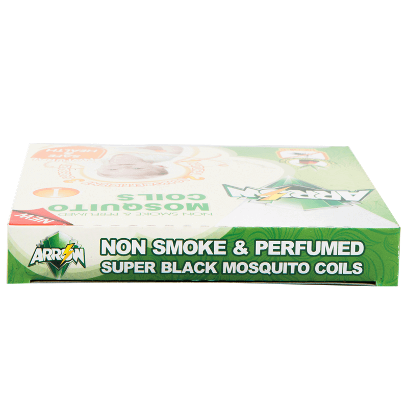 Non-Smoke & Perfumed Mosquito Coils Natural Safe & Health For Baby & Kids ARROW